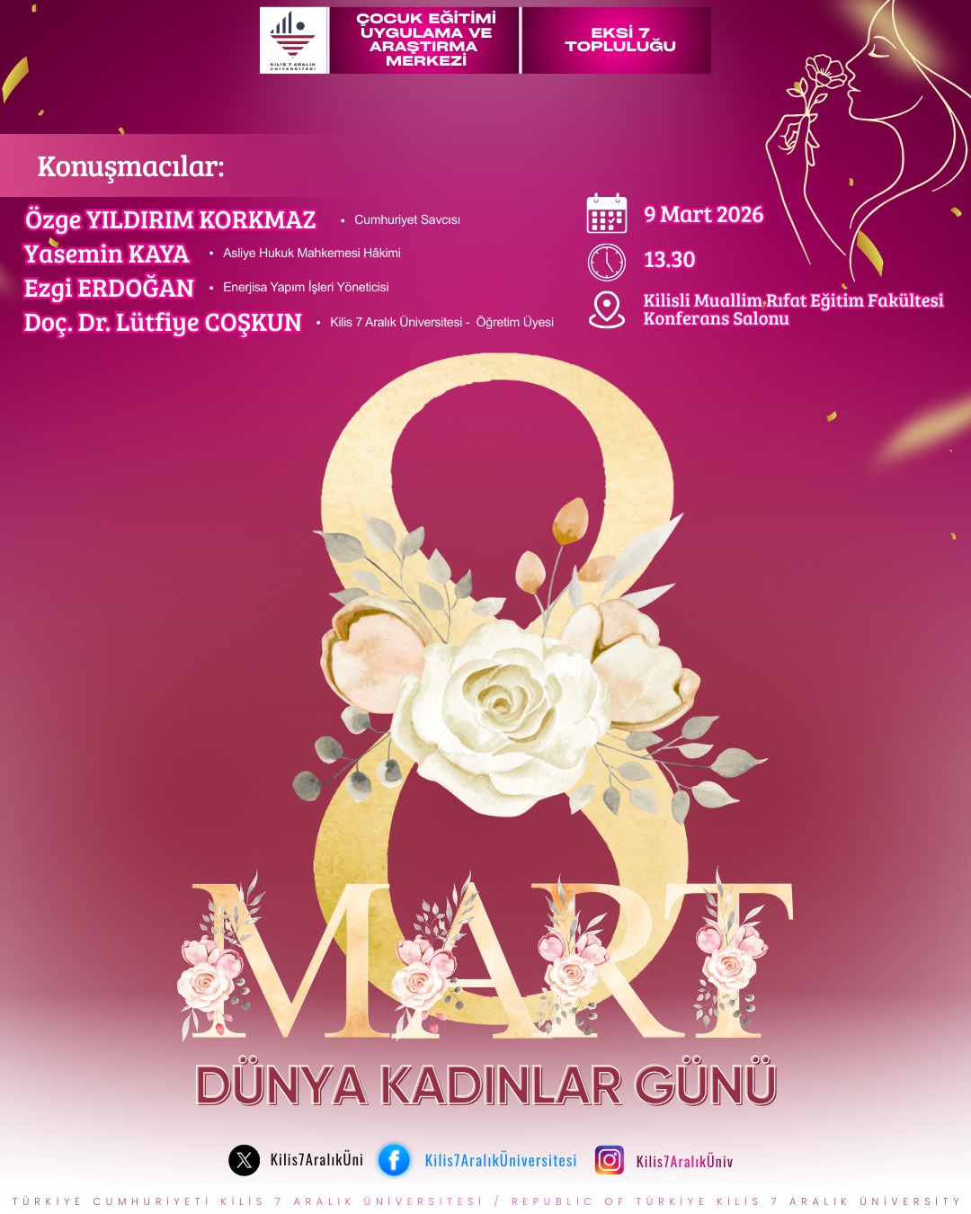 8 Mart Dünya Kadınlar Günü Söyleşi